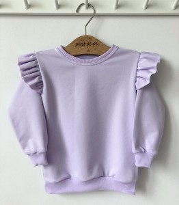 Bluza dresowa - lila