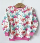 Bluza dresowa - Flamingi