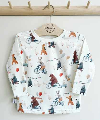 Bluzka dziecięca - miś cyklista2.jpg