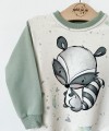 Bluza dziecięca z panelem - little raccoon2.jpg