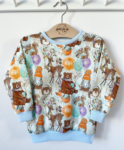 Bluza dziecięca - leśne zwierzątka2.jpg