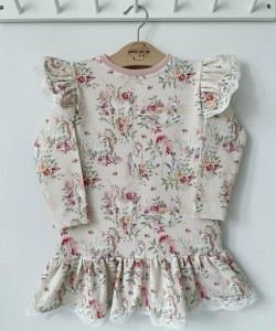 Sukienka z dresówki - słodki jednorożec