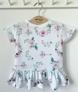 Bluzeczka z baskinką jersey - łapacze