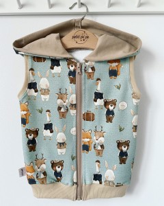 Kamizelka dresowa na zamek - jesienne opowieści