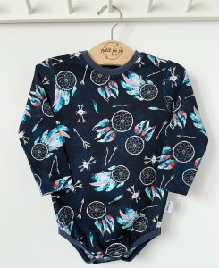 Body z cienkiej dzianiny jersey - indiańskie święta