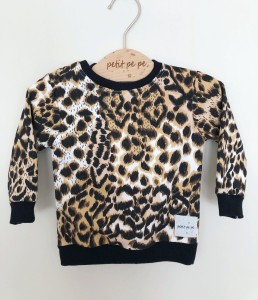 Bluza dresowa - panterka