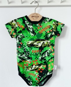 Body z cienkiej dzianiny jersey - Speed car