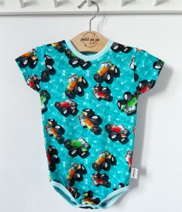 Body z cienkiej dzianiny jersey - Tractors