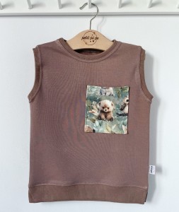 Kamizelka dresowa- Miś