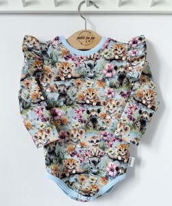 Body z dresówki  -  Sweet sawanna