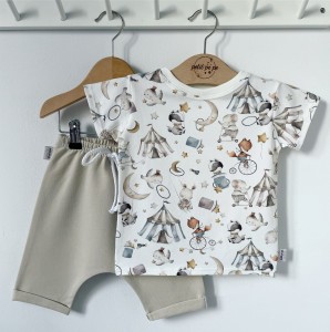 Zestaw dziecięcy spodenki + koszulka jersey lux  - Circus