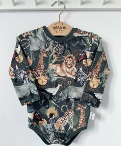 Body z dresówki  - Jungle