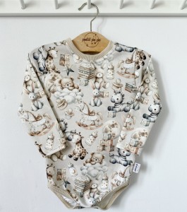 Body z dresówki  - New born