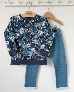 Zestaw dresowy spodnie + bluza - Piłkarz