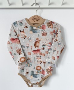 Body z dresówki  - Wigilijna gwiazdka