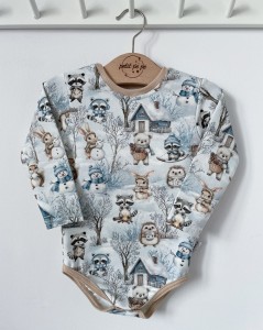 Body z dresówki  - Zimowe harce