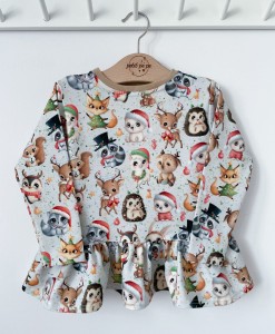 Bluzeczka z baskinką - Świąteczne słodziaki