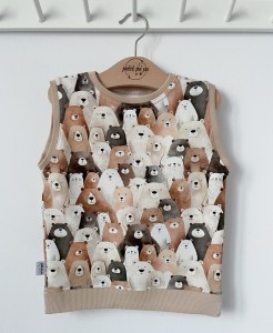 Kamizelka dresowa- Misiaki