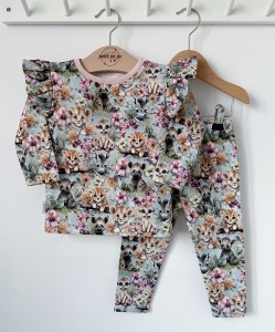 Zestaw dresowy getry + bluzka - Sweet sawanna