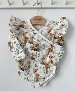 Body kopertowe z dresówki  -  Słodkie zwierzątka