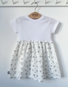 Sukienka z muślinem- Blossom