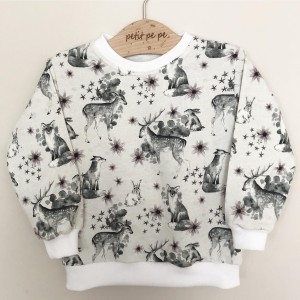Bluza dresowa - wilk i zając