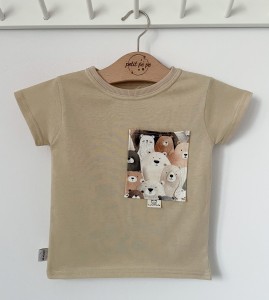 Koszulka jersey z kieszonką - Misiaki 2