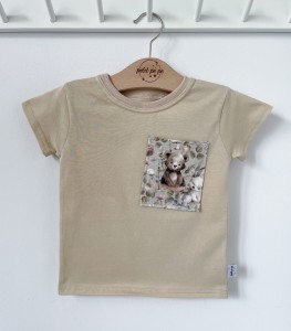 Koszulka jersey z kieszonką - Woody world