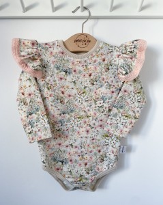 Body z dresówki  - Bloom boom