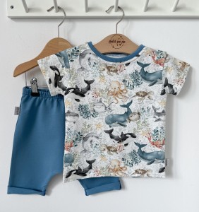 Zestaw spodnie + koszulka - Podwodna przygoda