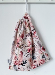 Worek do przedszkola/ szkoły- Sweet rose