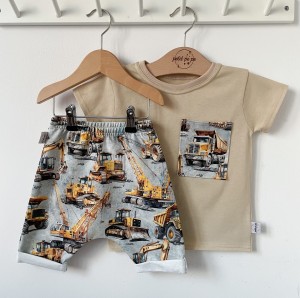 Zestaw spodnie + koszulka - Plac budowy