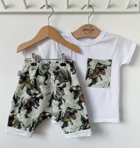 Zestaw spodnie + koszulka - Dinosaur