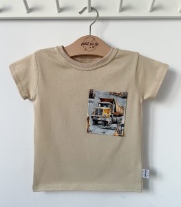 Koszulka jersey z kieszonką - Plac budowy