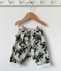 Spodnie dresowe krótkie - Dinosaur