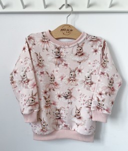 Bluza dresowa - Ballerina bunny