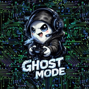 Bluza dresowa z panelem - Ghost mode