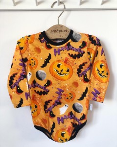 Body z cienkiej dzianiny jersey - halloween