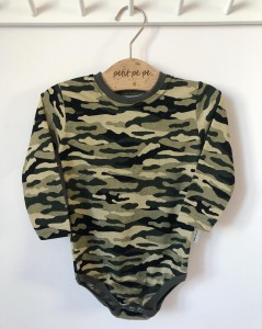 Body z cienkiej dzianiny  jersey - navy seal style