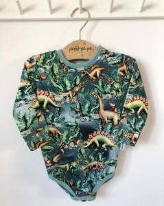 Body z cienkiej dzianiny  jersey - jurassic park