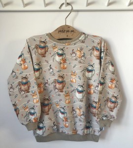 Bluza dresowa - indiańskie zwierzątka