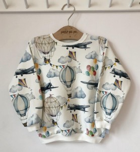 Bluza dresowa - podniebny raj