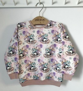 Bluza dresowa - magiczna zima