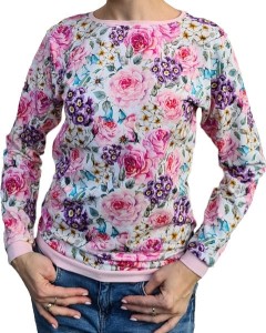 Bluza damska - piwonie
