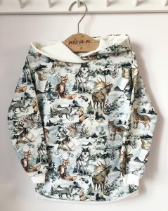 Bluza przedłużana z dresówki - Idaho