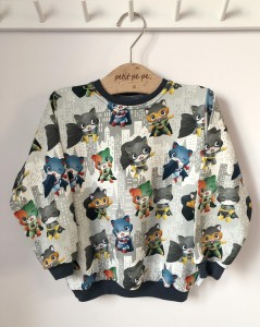Bluza dresowa - Super Kitty