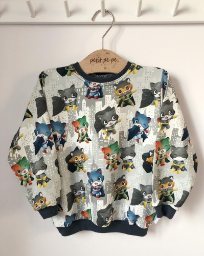 Bluza dziecięca dresowa - Super Kitty.jpg