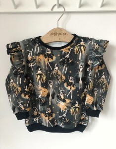 Bluza dresowa - tajemnicza tancerka