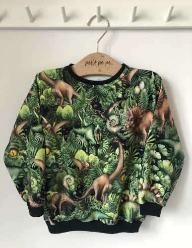 Bluza dziecięca dresowa - dinozaury.jpg