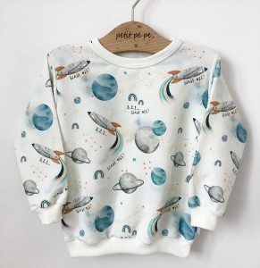 Bluza dresowa - Space shuttle